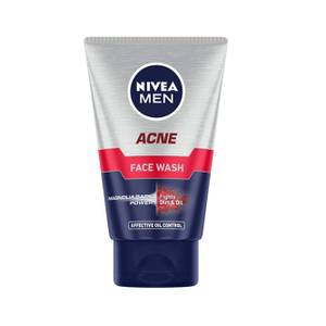 Nivea Men Acne Face Wash - Effective Oil Control, 50G